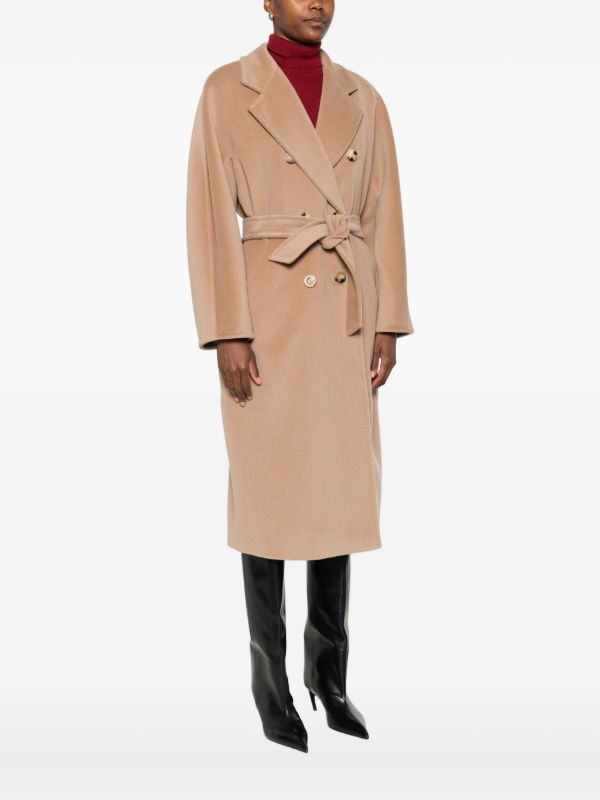 Max Mara Madame Double-breasted Wool Coat | Browns Double Breasted & Peacoats