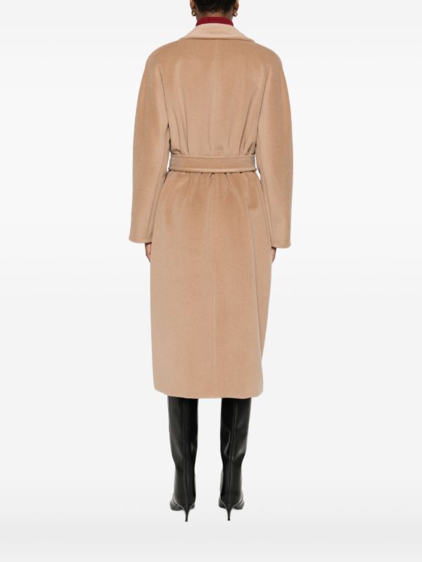 Max Mara Madame Double-breasted Wool Coat | Browns Double Breasted & Peacoats