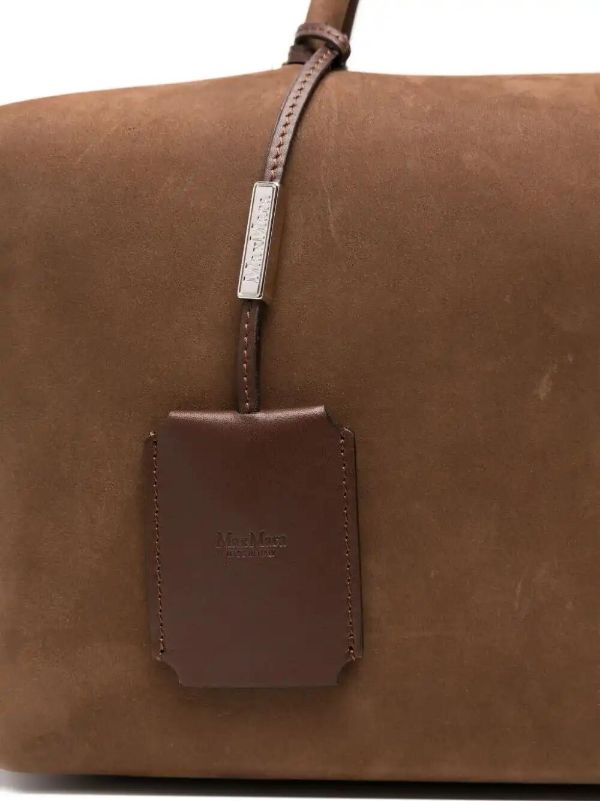 Max Mara Medium Suede Tote Bag | Browns Tote Bags