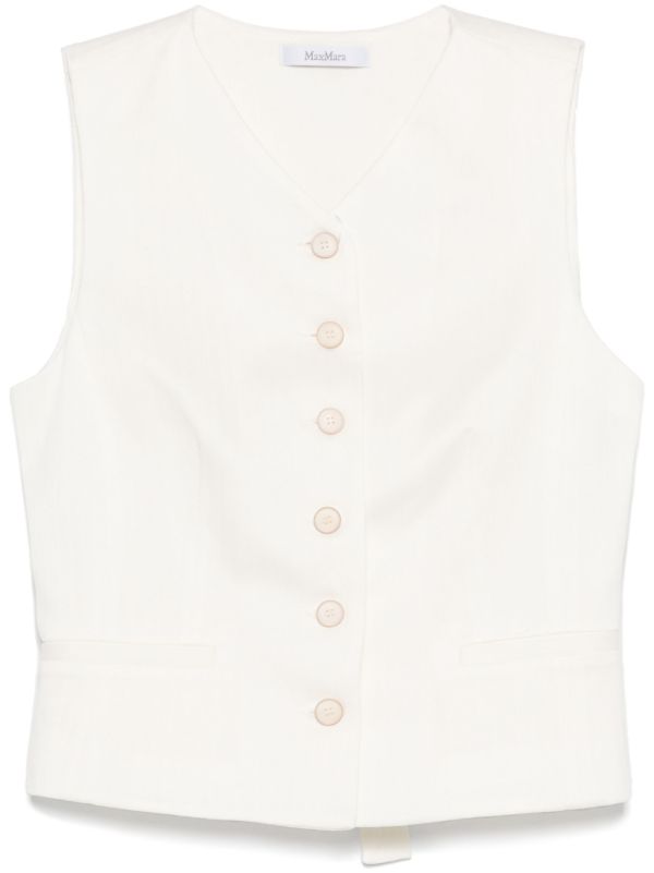 Max Mara Mirella waistcoat | Browns Waistcoats & Gilets