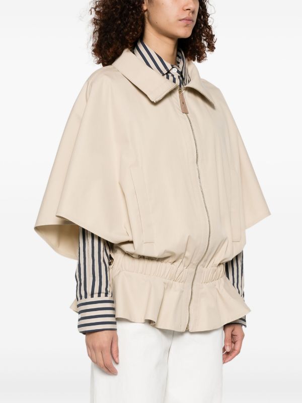 Max Mara Neutrals Chic Jacket | Browns Varsity Jackets