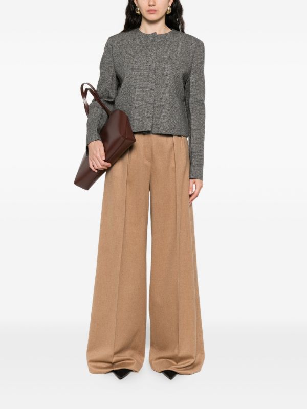 Max Mara Ori Trousers | Browns High Waisted Pants