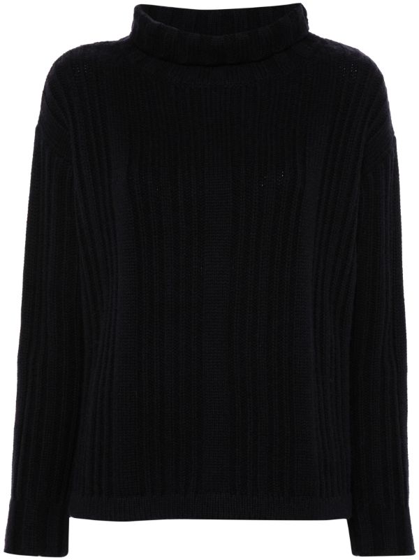 Max Mara Rib-Knit Roll-Neck sweater | Browns Knitted Sweaters