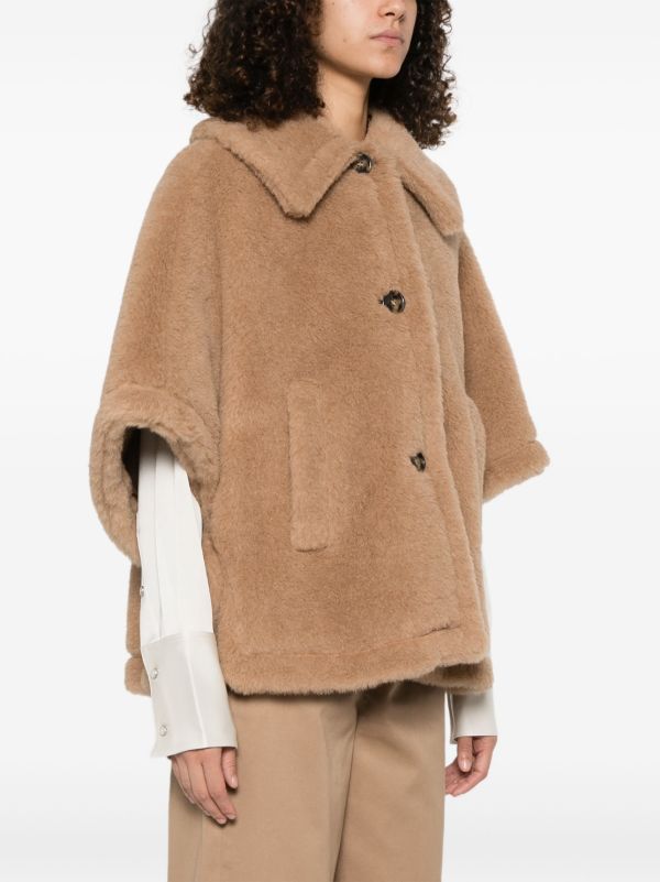 Max Mara Tenebre Jacket | Browns Faux Fur Jackets