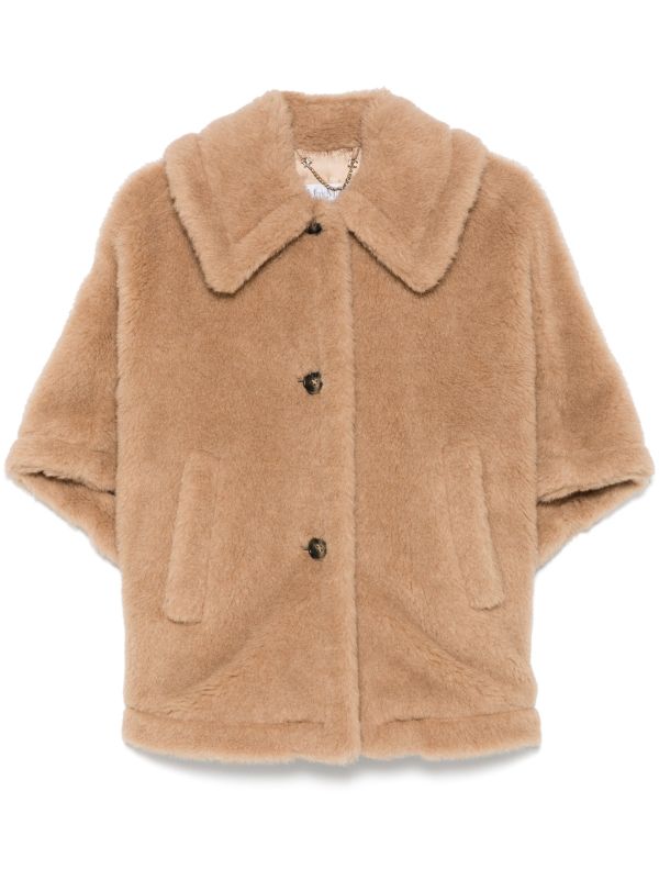 Max Mara Tenebre Jacket | Browns Faux Fur Jackets