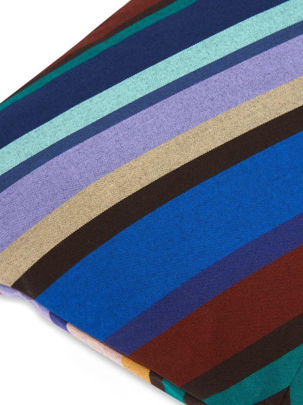 Missoni Home Blue Notturno Striped Outdoor Cushion | Browns Cushions
