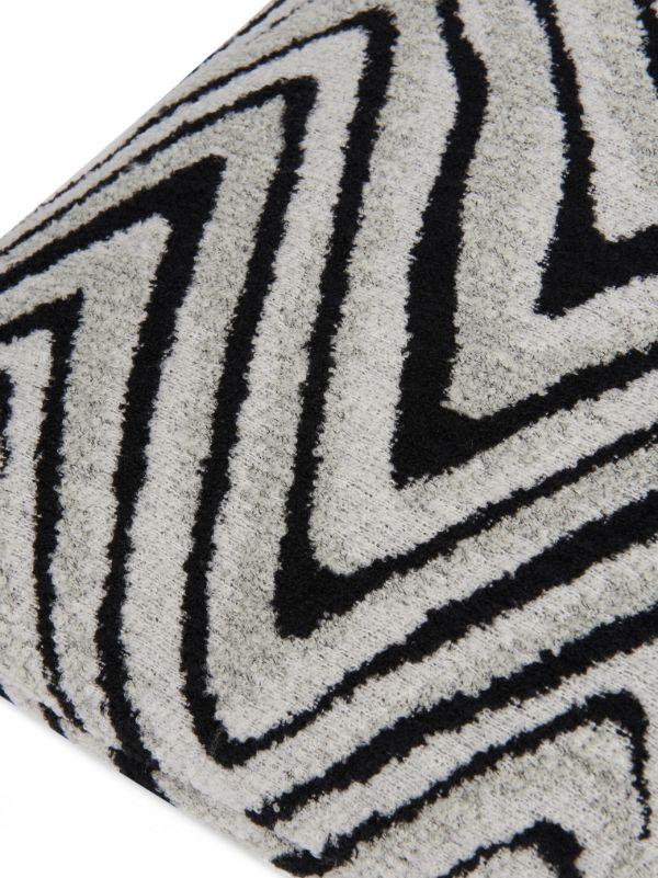 Missoni Home Grey And Black Savana Cushion 60x60cm | Browns Cushions