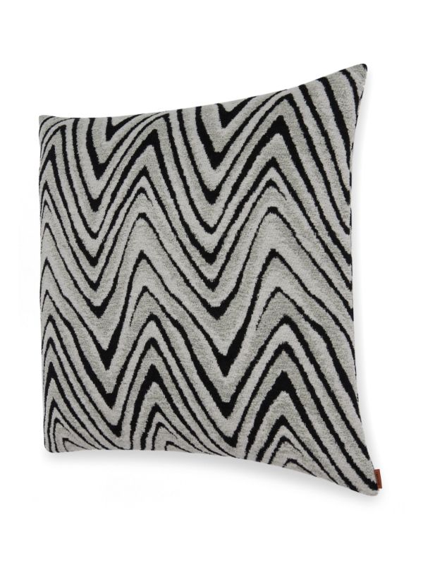 Missoni Home Grey And Black Savana Cushion 60x60cm | Browns Cushions