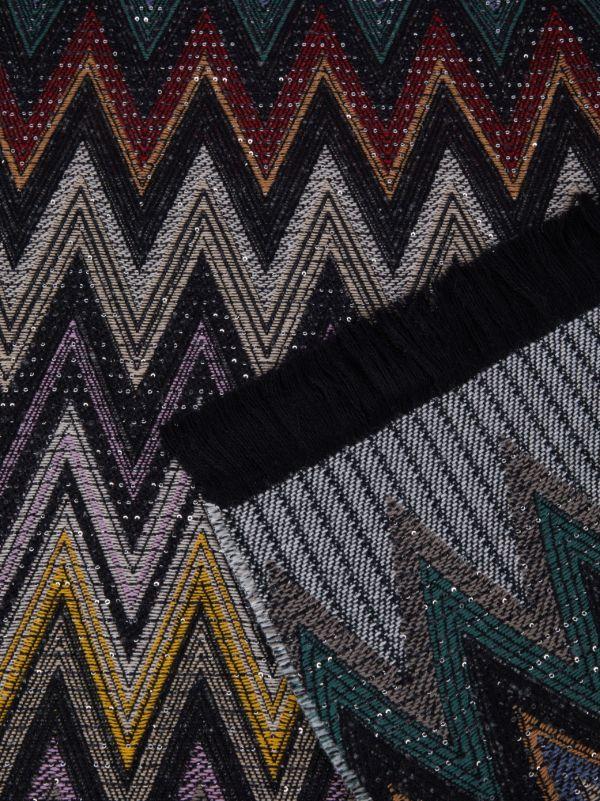 Missoni Home Grey Black And Beige Chen Throw 140x200cm | Browns Blankets & Throws