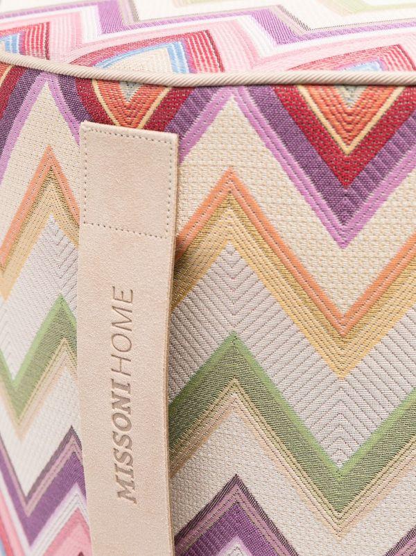Missoni Home Multicolour Agadir Cylindrical Stool | Browns Chairs & Stools