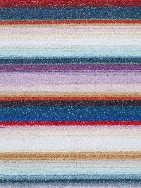 Missoni Home Multicolour Clancy Striped Bath Mat | Browns Rugs