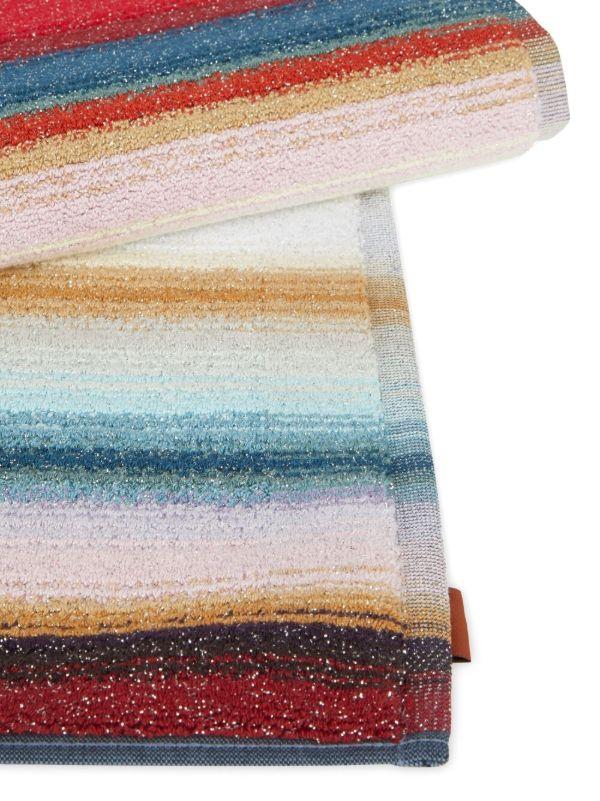 Missoni Home Multicolour Clancy striped bath mat | Browns Rugs