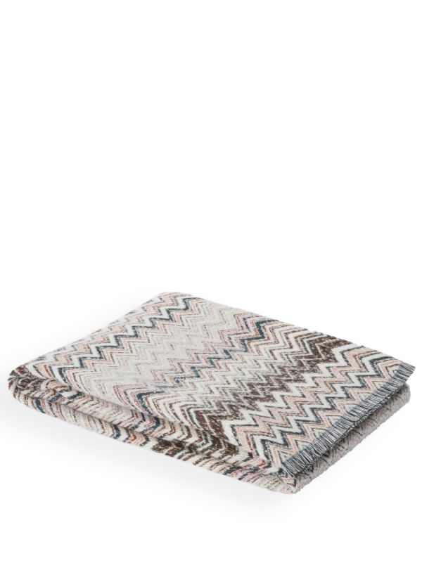 Missoni Home Multicolour Forest Zigzag Throw | Browns Blankets & Throws