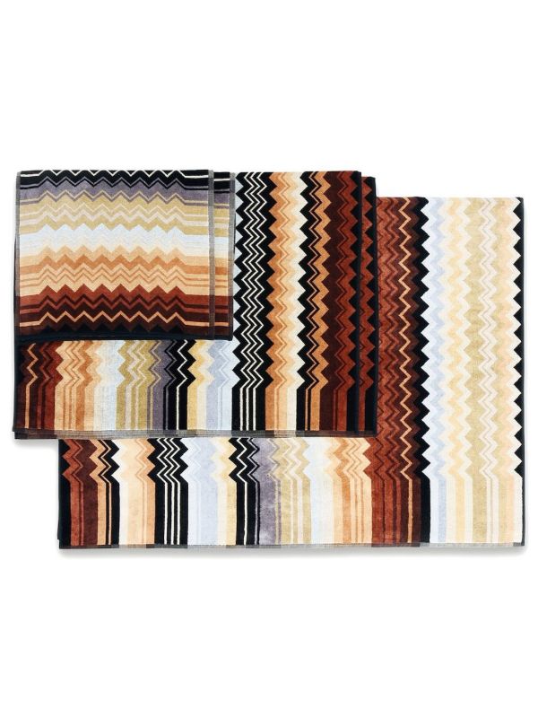 Missoni Home Multicolour Giacomo Bath Towel 5-Piece Set | Browns Towels