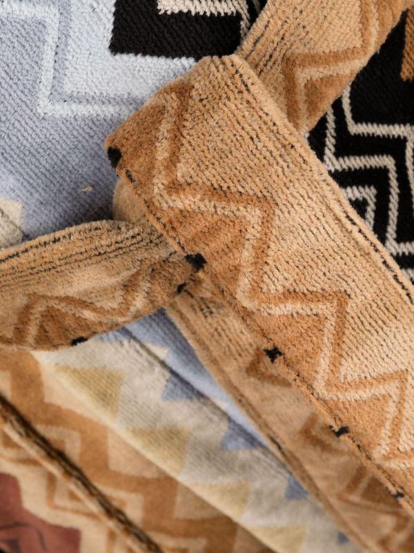 Missoni Home Multicolour Giacomo Zigzag Cotton Robe | Browns Dressing Gowns & Robes