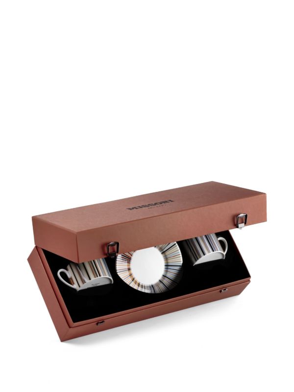 Missoni Home Multicolour Stripes Jenkins Teacup Set | Browns Cups & Tea Sets