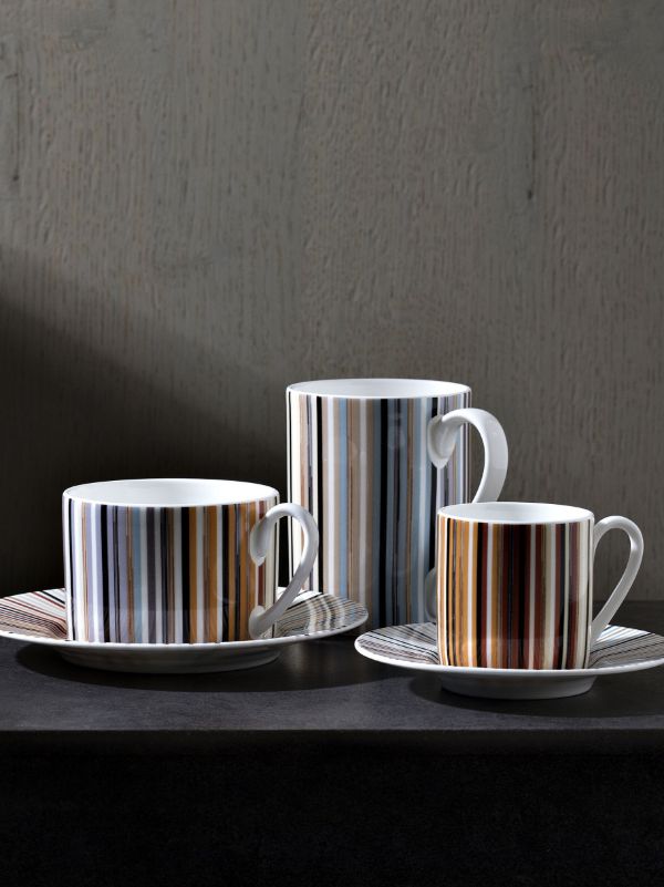 Missoni Home Multicolour Stripes Jenkins Teacup Set | Browns Cups & Tea Sets