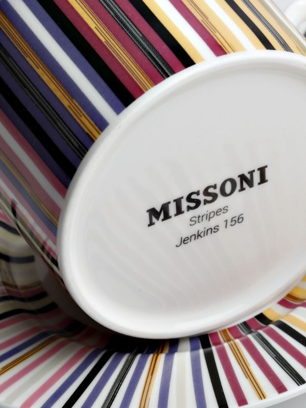 Missoni Home Multicolour Stripes Jenkins Teacup Set | Browns Cups & Tea Sets