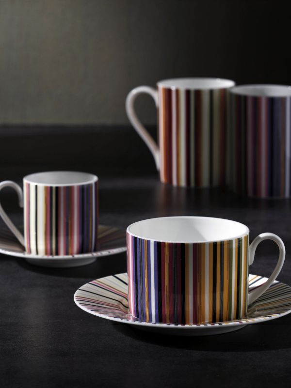 Missoni Home Multicolour Stripes Jenkins Teacup Set | Browns Cups & Tea Sets
