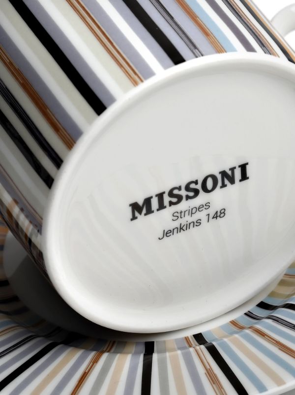 Missoni Home Multicolour Stripes Jenkins Teacup Set | Browns Cups & Tea Sets