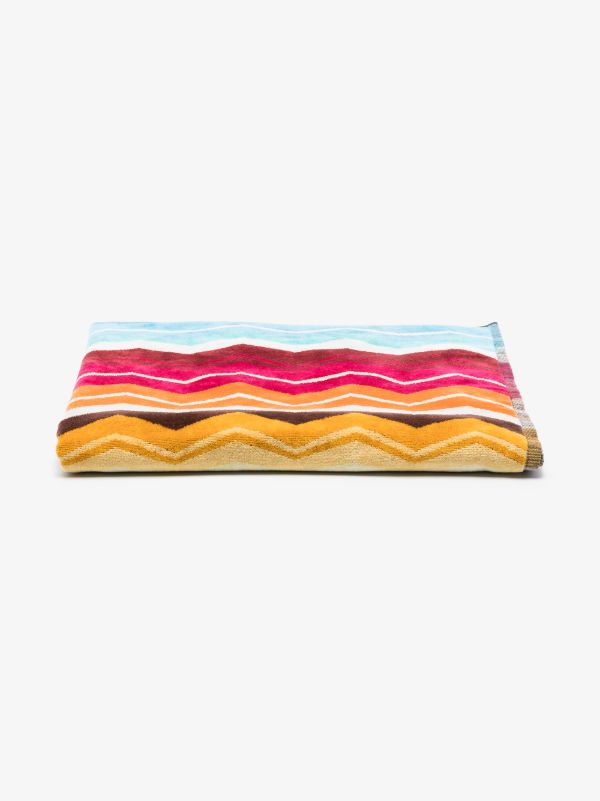 Missoni Home Multicoloured Hugo Printed Cotton Towel | Browns Towels