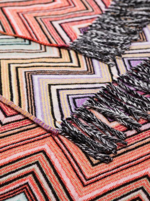Missoni Home Multicoloured Perseo Zigzag Throw | Browns Blankets & Throws