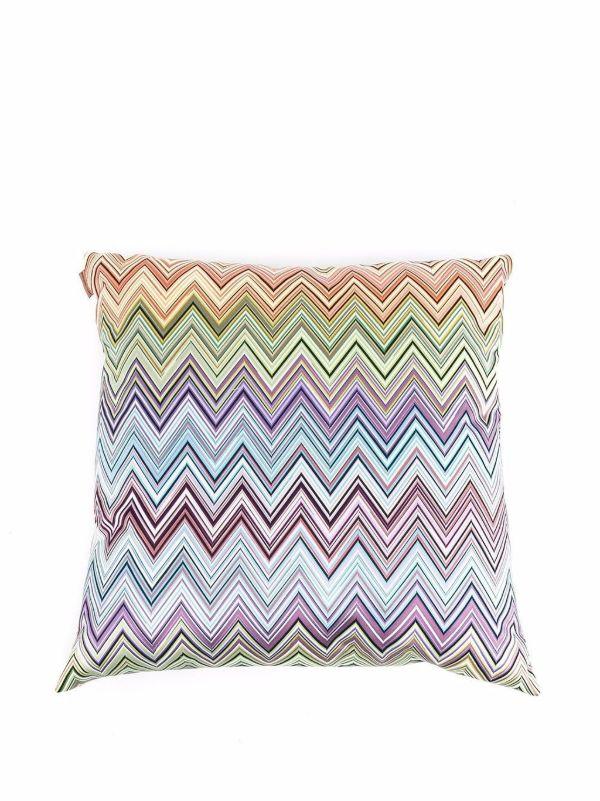 Missoni Home Purple Zigzag Cushion | Browns Cushions