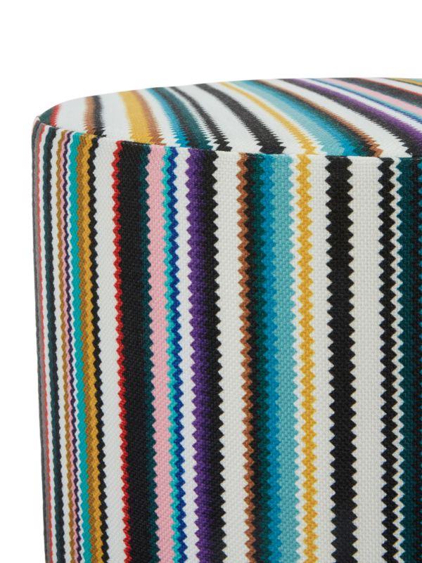 Missoni Home White Shanghai Outdoor Pouf | Browns Chairs & Stools