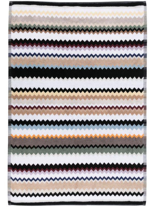 Missoni Home zigzag-pattern cotton bath mat | Browns Rugs