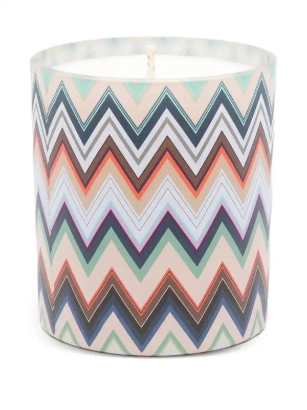 Missoni Home zigzag-printed candle (220g) | Browns Candles