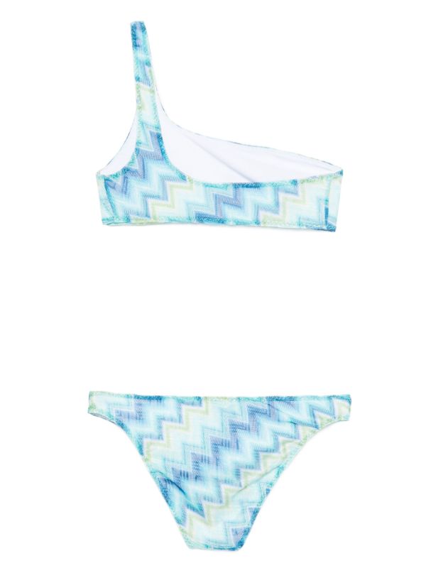 Missoni One-shoulder Bikini Set | Browns Bikinis
