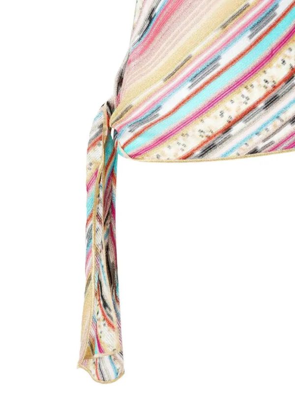 Missoni Pink One-Shoulder Top | Browns T-Shirts & Jersey Shirts