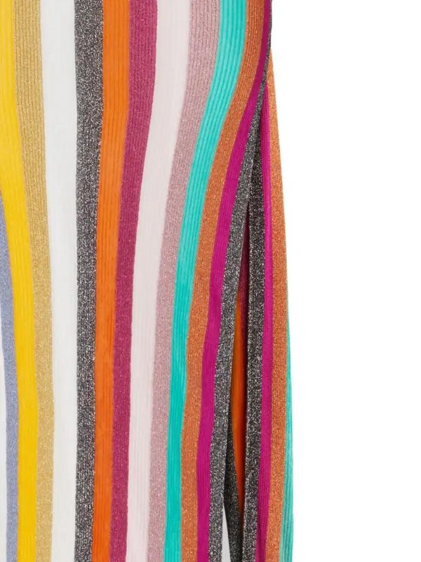 Missoni Pink Striped Knitted Dress | Browns Beach Dresses