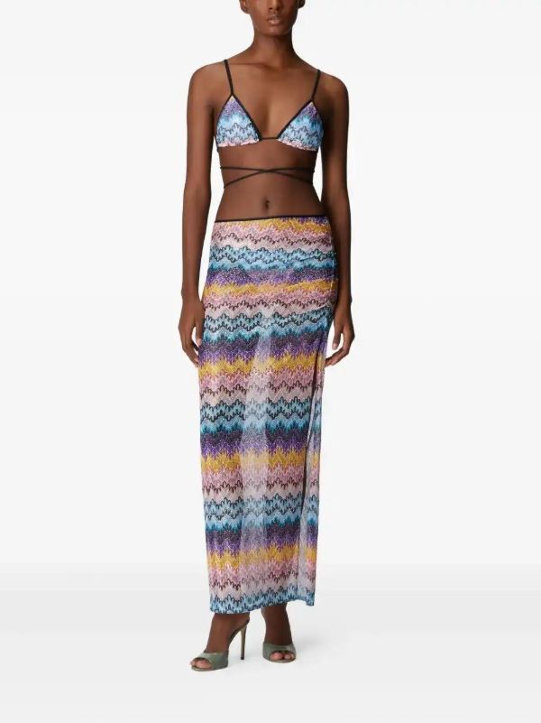 Missoni Sheer Maxi Skirt | Browns Straight Skirts