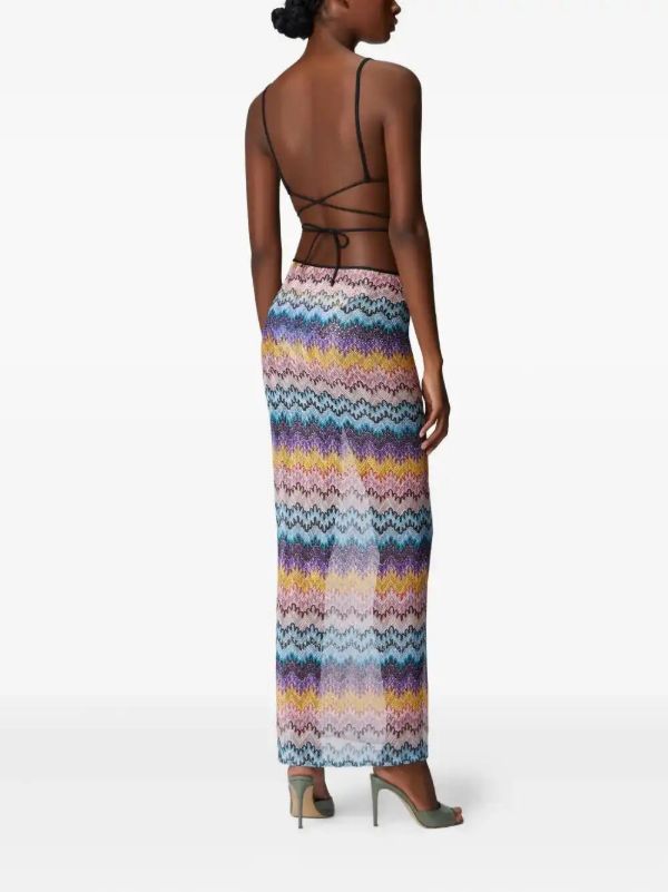 Missoni Sheer Maxi Skirt | Browns Straight Skirts