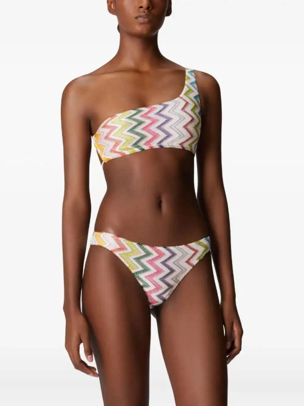 Missoni Zig Zag-pattern Bikini | Browns Bikinis