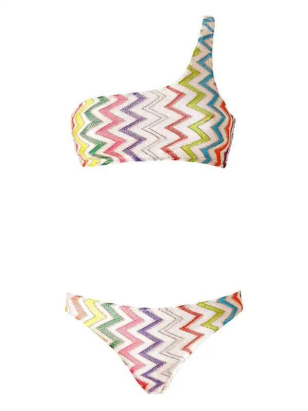 Missoni Zig Zag-pattern Bikini | Browns Bikinis