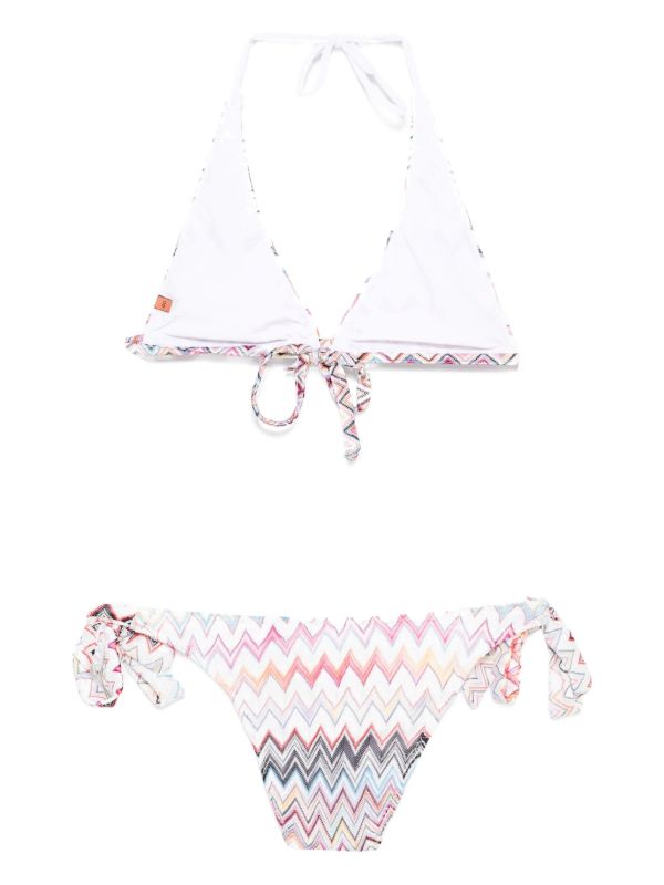 Missoni Zigzag-motif Bikini Set | Browns Bikinis