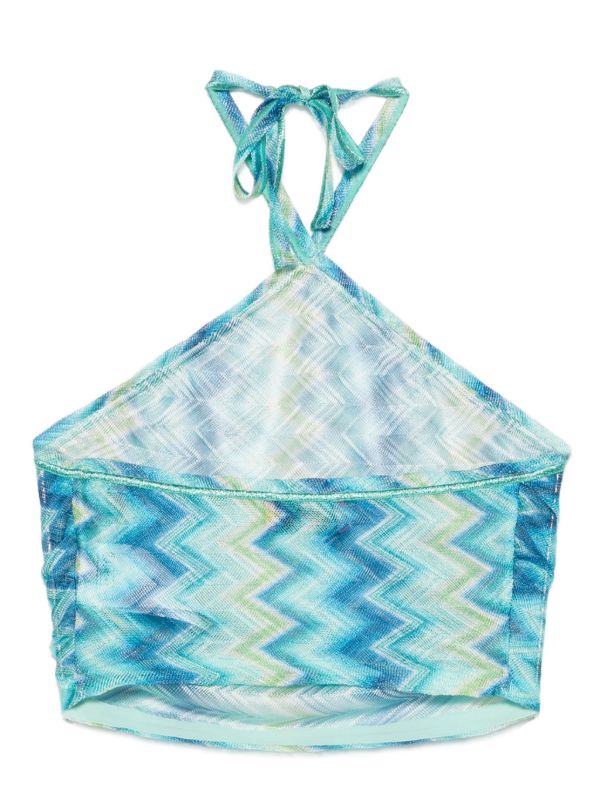 Missoni Zigzag-motif Top | Browns Beach Cover-Ups