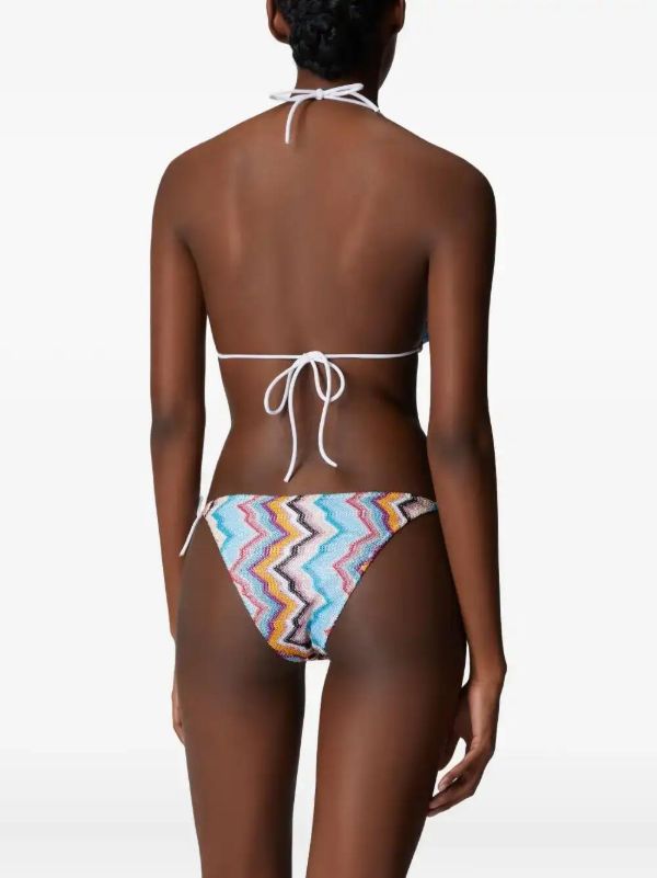 Missoni Zigzag-pattern Bikini | Browns Bikinis