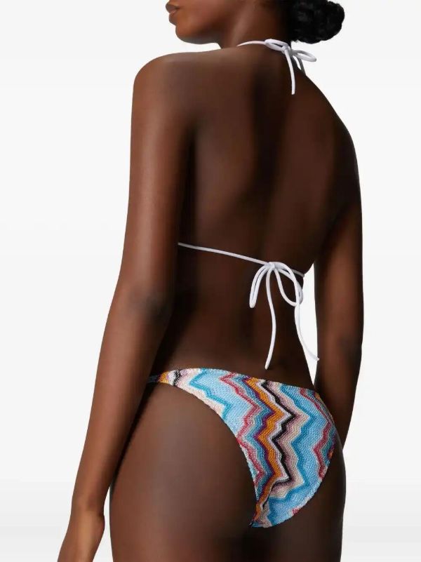 Missoni Zigzag-pattern Bikini | Browns Bikinis