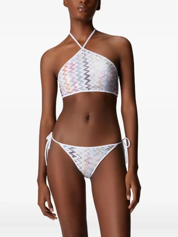 Missoni Zigzag-pattern Bikini | Browns Bikinis