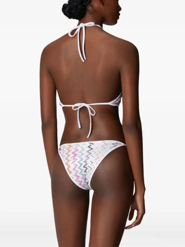 Missoni Zigzag-pattern Bikini | Browns Bikinis