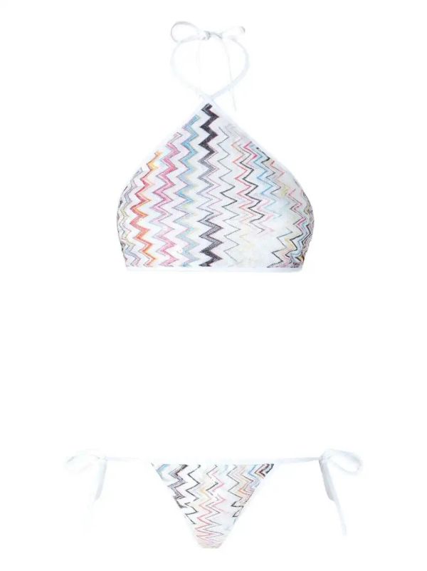Missoni Zigzag-pattern Bikini | Browns Bikinis