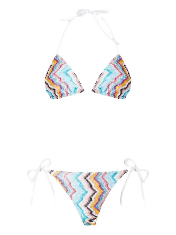 Missoni Zigzag-pattern Bikini | Browns Bikinis