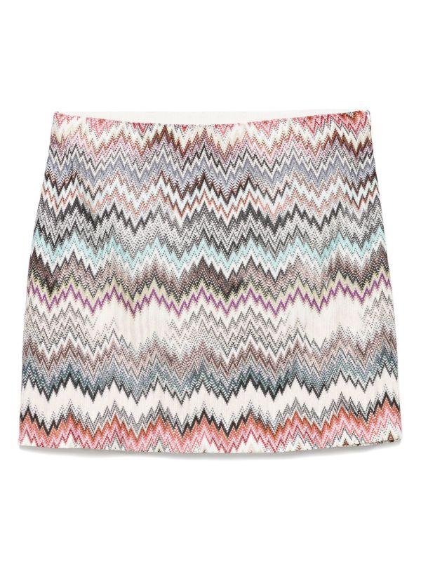 Missoni zigzag-patterned skirt | Browns Fitted Skirts