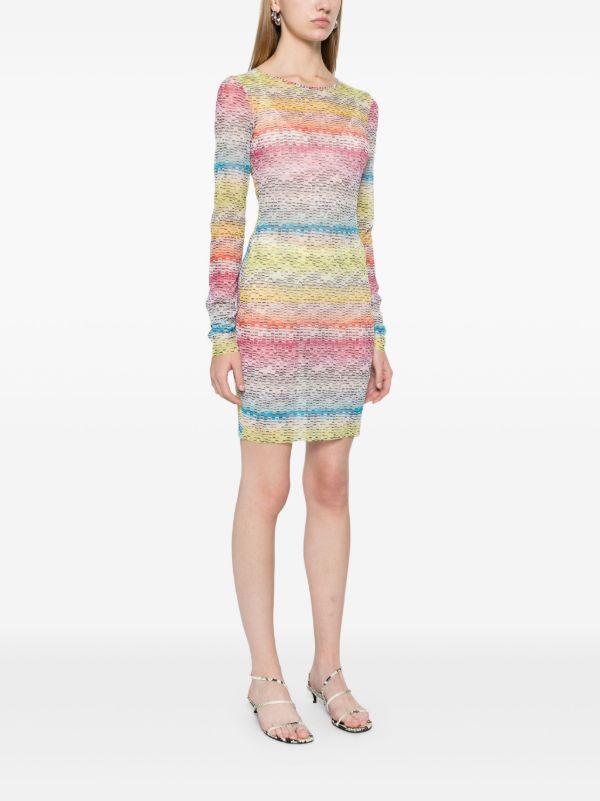 Missoni Zigzag-print Mini Dress | Browns Sweater Dresses