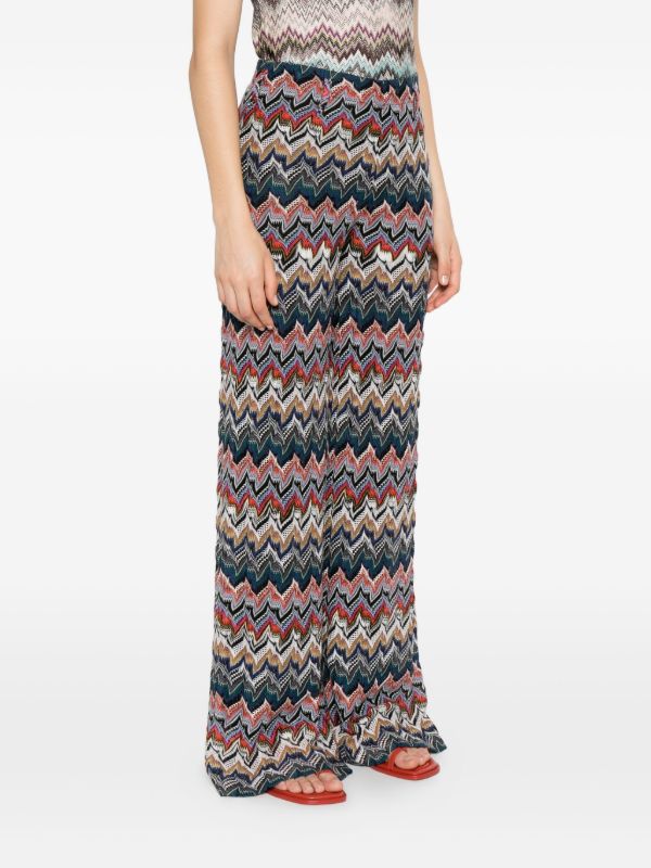 Missoni Zigzag Trousers | Browns Straight-Leg Pants