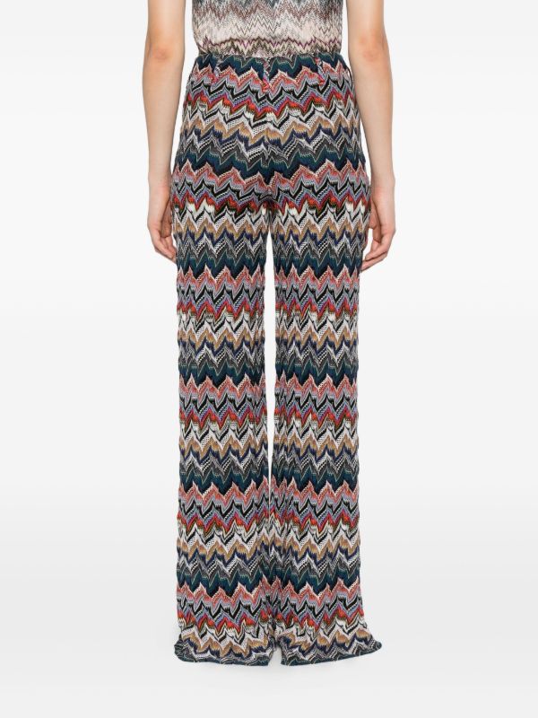 Missoni Zigzag Trousers | Browns Straight-Leg Pants