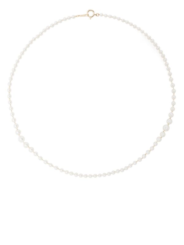 Mizuki 14K yellow gold Sea of Beauty pearl necklace | Browns Fine Necklaces